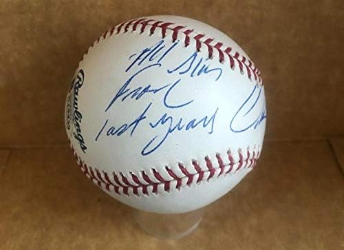 Odalis Perez All Star de la anul trecut a semnat Auto M.L. Baseball Beckett X19439