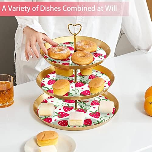 3 niveluri de desert pentru desert cupcake placă de fructe de plastic pentru plastic pentru preparate pentru nuntă ziua de