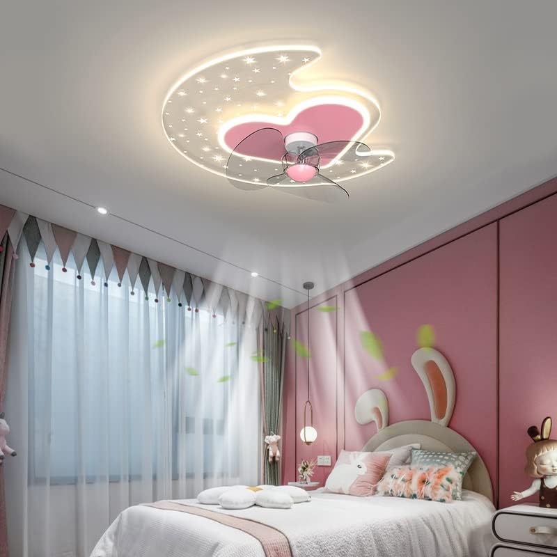 N/A Modern LED Plafon Ventilator Living Room Cameră pentru dormitor lampă de ventilator pentru copii Lampa de ventilator pentru