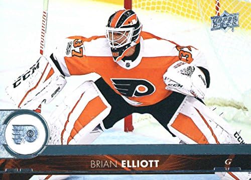 2017-18 Seria superioară a punții 2 385 Brian Elliott Philadelphia Flyers Card de hochei