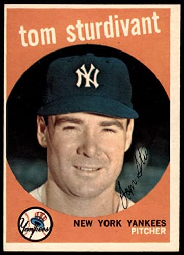 1959 Topps 471 Tom Sturdivant New York Yankees Ex Yankees