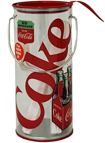 Cutie de conserve 776007-12 Coca-Cola clar container de depozitare cu ustensile