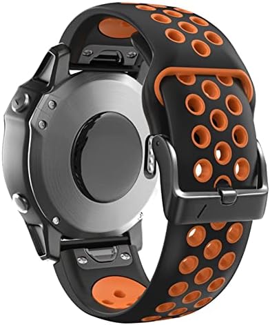 Eeomoik Smart Smart Watch Silicon Watch Banda pentru Garmin Fenix ​​7 7x 6x 6 Pro 5x 5 Plus 3HR ușor Fit Rapid Rapid Wristband