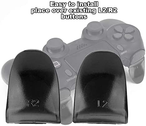 Extinderi de declanșare pentru PS4 PlayStation4 2PC-uri durabile R2 L2 Butoane de declanșare Extensie extensie pentru controler