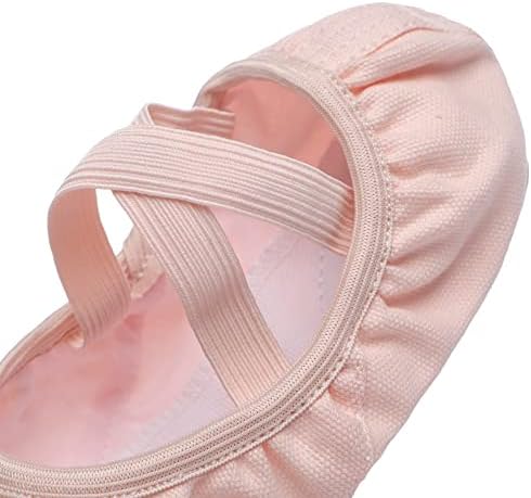 Pantofi de balet elastici pentru femei Danzcue, papuci de balet pentru fete pentru femei, roz, roz