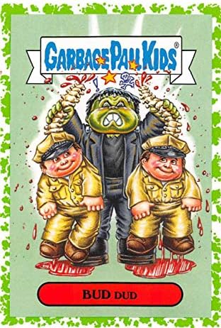 2018 Topps Garbage Pail Kids Oh, film clasic de groază Monster B Puke 11B Bud Dud X Card oficial de tranzacționare non-sport