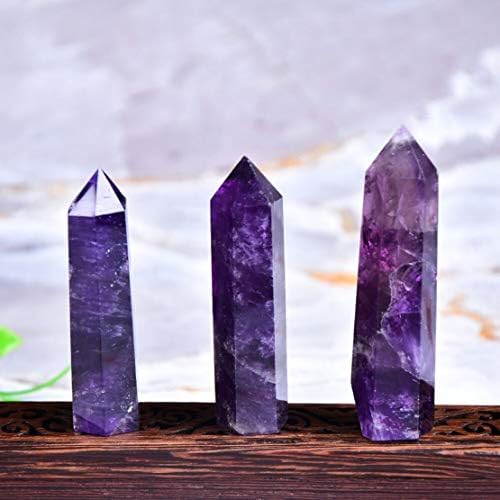 Purple Ametist obelisc turn vindecare cristal puncte de MarkaJewelry