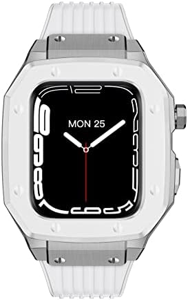 Neyens for Apple Watch Band Series 8 Case de ceas din aliaj 44mm 45mm 42mm 42mm Metal Frame Modificare accesorii pentru kituri