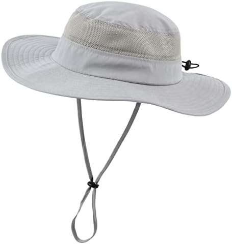 Connectyle copii în aer liber Sun Hat Toddler Respirabil Găleată pălărie pentru pescuit drumeții