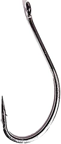 Angler's Grotto Drop Shot/Split Shot Hook | Numărul de 25/50 pe pachet | Cârlige de pescuit cu apă sărată cu apă dulce | Oțel