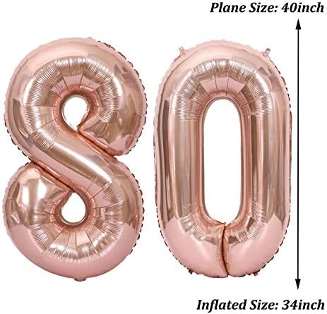 40 inch număr mare număr 80 baloane baloane baloane jumbo folie baloane cu heliu pentru nuntă pentru petrecerea zilei de naștere