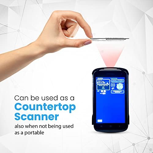 Scaner de identificare Smart ID portabilă minordecliner cu mâner de declanșare - alegerea profesionistului în scanerele de