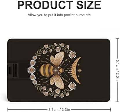 Honey Bee Moon USB Flash Drive Flash Card Personalizat Drive Drive Memorie Stick USB Cadouri cheie