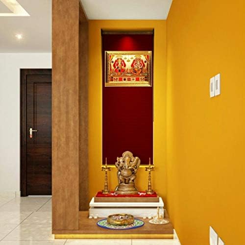 Suninow Shri Laxmi și Shri Kuber Yantra Frame foto | Cadru foto al lui Dumnezeu cadru religios