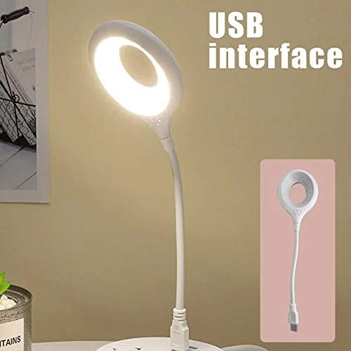 Lampa de masă LED USB Touch Light Light Light Lumină Lămpa Lăvă Protecția ochilor Învățând Bracket Bracket Interfață USB