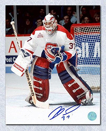 Andre Racicot Montreal Canadiens GOALIE AUTOGRAFED 8X10 Foto - Fotografii NHL autografate
