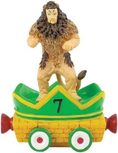 WL SS-WL-17200, 3,75 inch Leu laș și figurina de naștere a drumului din cărămidă galbenă, 3,75