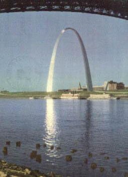 Sf. Louis, Missouri Postcard