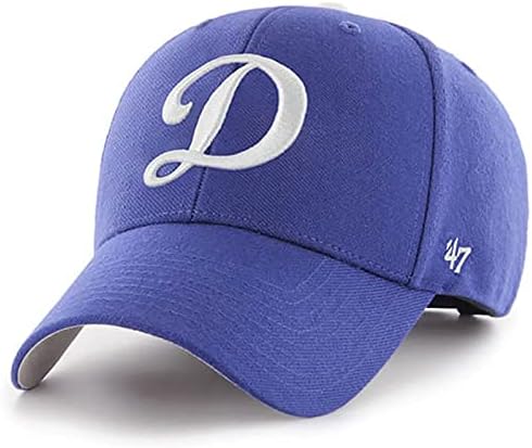 '47 Los Angeles Dodgers D logo MVP pălărie reglabilă albastru regal închis