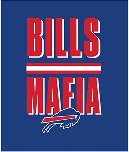 Northwest Buffalo Bills Mafia 50 x 60 inch mătase Touch arunca pătură