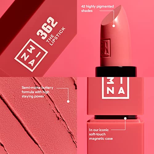 3ina the Lipstick 245 - selecție remarcabilă de nuanțe-finisaje Mate și strălucitoare - foarte pigmentat și confortabil-formulă