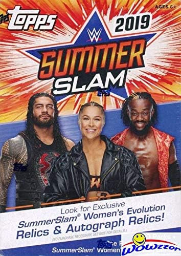 2019 Topps WWE Wrestling Summerslam exclusiv exclusiv fabrică sigilată din fabrică! Căutați cărți și automobile de la Bock