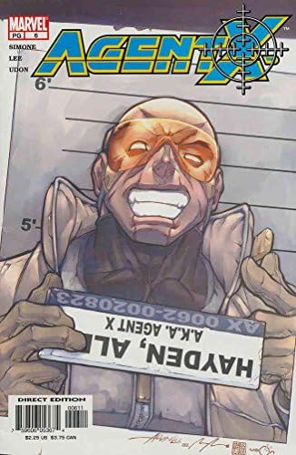Agent X 6 VF; Marvel carte de benzi desenate / Gail Simone