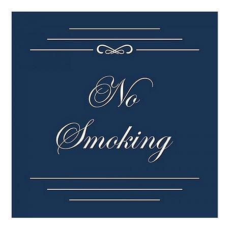 Cgsignlab | „Fără fumat -Fumat -Clasic” Fereastra de fereastră | 16 x16