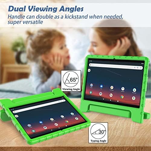 Caz Ltrop Kids pentru Walmart Onn 10.1 Tablet Gen 3 2022 Model 100071485, Carcasă de mâner convertibilă pentru șocare pentru