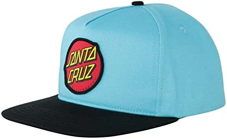 Santa Cruz Mid Mid Snapback Baseball Hat Hat Pat Skate Pat
