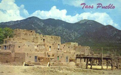 Taos, New Mexico Card poștal