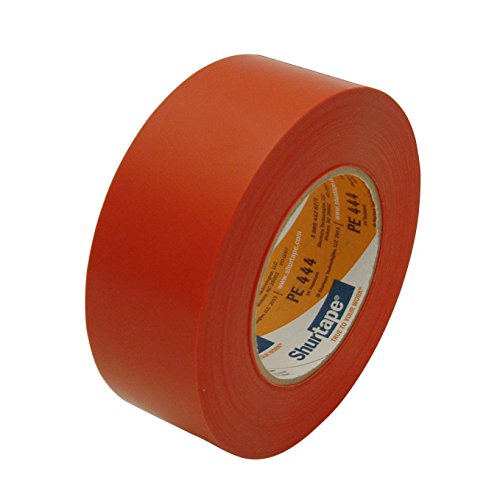 Shurtape PE444-48/55 PE-444 STUCCO Masking Film Tape: 2 x 60 yd, roșu