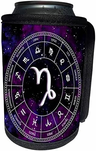 3Drose Capricornus Zodiac Semn elegant Astrologie Cadou. Alb. - Poate o înveliș cu sticlă mai rece