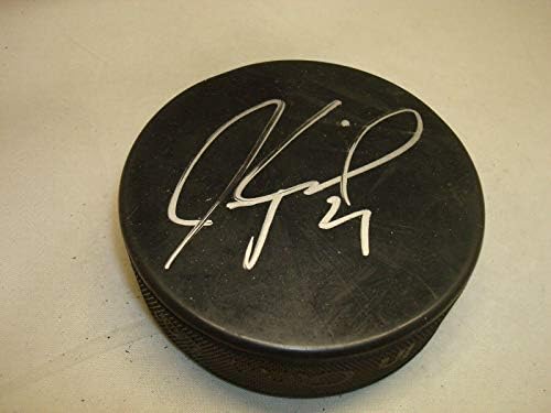 Jeremy Roenick a semnat pucul de hochei cu autograf 1B-pucuri NHL cu autograf