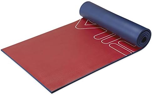 FILA Accesorii exercițiu Mat - extra gros Yoga Mat pentru Fitness & amp; podea Gym Antrenamente-include curea de transport,