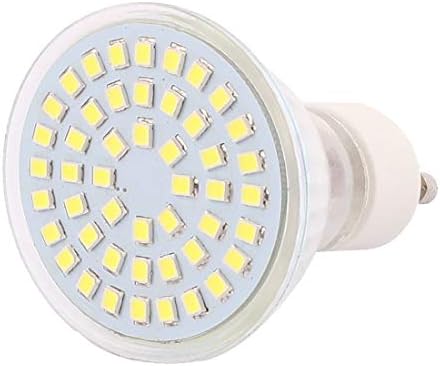 Nou Lon0167 GU10 SMD 2835 48 LED-uri 4W sticlă de economisire a energiei LED bec alb AC 220V(GU10 SMD 2835 48 LED-uri 4W sticlă