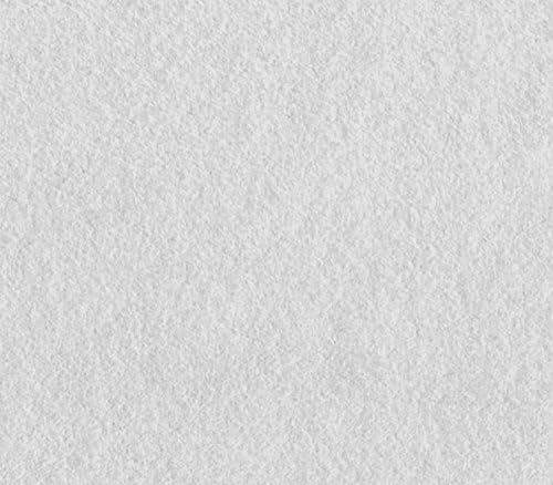 Țesătură din pâslă acrilică albă / 72 lățime / vândută de curte