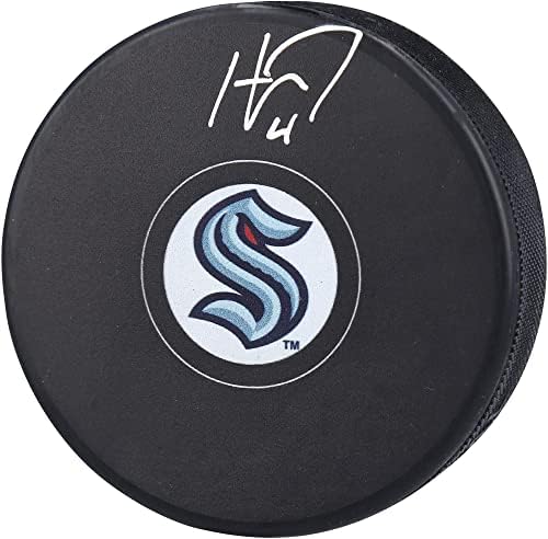 Haydn Fleury Seattle Kraken puc de hochei autografat-pucuri NHL autografate