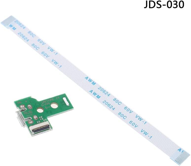 Placă de circuit port de încărcare USB cu cablu flex pentru controler PS4 JDM-001 JDM-011 JDM-030 JDM-050