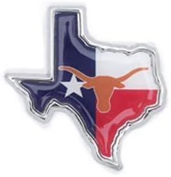 Texas ut Longhorns Auto Metal emblema )