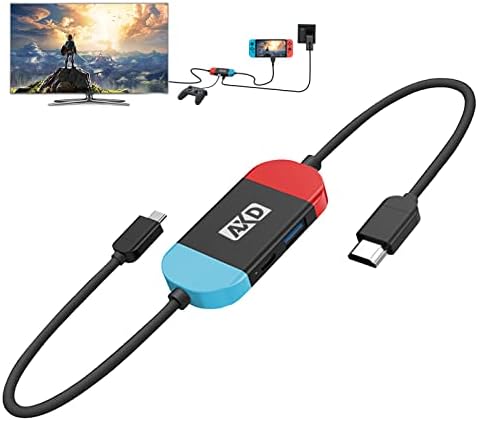 Mini comutator Dock pentru Nintendo, Portable TV TV Station Station Înlocuire pentru Nintendo Switch Dock cu port HD și USB,
