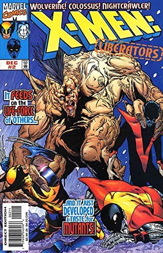 X-Men :eliberatori 2 VF / NM ; carte de benzi desenate Marvel / Wolverine Nightcrawler Colossus