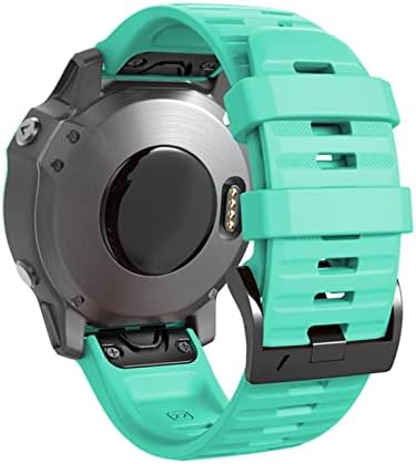 NDJQY 26 22mm Quick Fit Watchband pentru Garmin Fenix 7 7x 6x 6pro ceas silicon Easy Fit curea pentru încheietura mâinii pentru