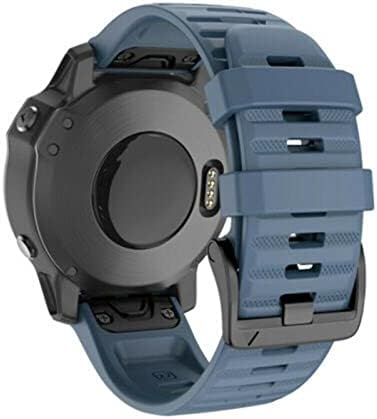 KGDHB 26 20 22mm Silicon cu versiune rapidă cu bandă de ceas pentru Garmin Fenix ​​7X 6X Watch Easyfit Wrist Band curea de