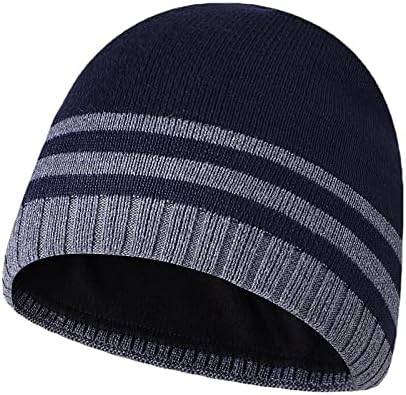 BDDVIQNN femei iarna tricotate Beanie pălărie tricotate Fire Dome solide pălărie fire și culoare solidă bărbați cald pălărie