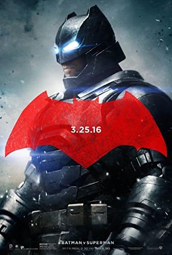 Batman v Superman Dawn of Justice Poster Film Original 27x40 - DS - Versiunea D - Batman - Ben Affleck