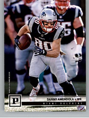 2018 Panini NFL fotbal 171 Danny Amendola Miami Dolphins Card de tranzacționare