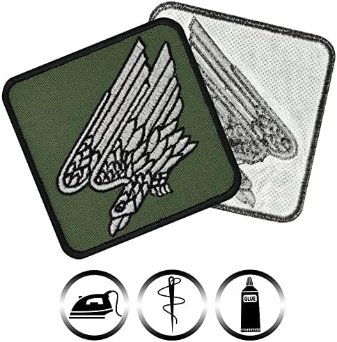 Express-Stickerei Germania Insigna Armată Moral Patch Patch Parașii Eagle Sew-On / Iron-On Patch Army German Patch militar
