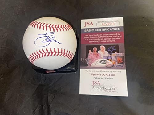 Jonathan India a semnat Baseball oficial Major League Cincinnati Reds JSA - baseball -uri autografate