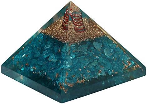 Sharvgun Peridot Orgon Piramidă Piatră Prețioasă Reiki Natural Vindecare Energie Spirituală